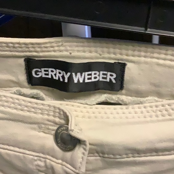 Linen skinny pants, khaki tan color - Picture 2 of 5